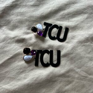 TCU Gameday Earrings